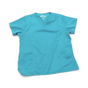 Mini Marilyn Medichic turquoise nurses scrub top size 2X